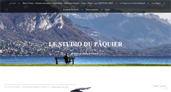 Desktop Screenshot of lestudiodupaquier.com